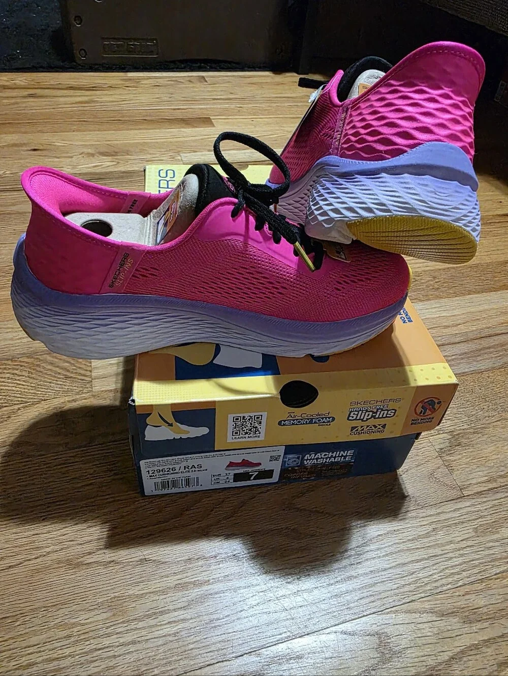 Skechers Kaplan Hands Free Slip In, Women's Max Cushining Elite 2.0. Size 7 - Picture 4 of 6